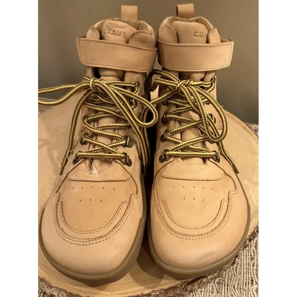 Crave - Glasgow 2.0‎ waterproof Leather Chukka Urban boots  membrane Tan 7